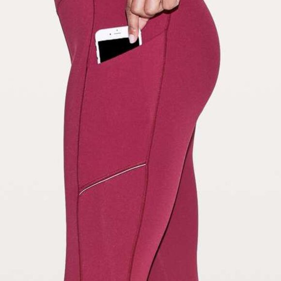 Lululemon Speed Up Crop Size 10 - Picture 3 of 11